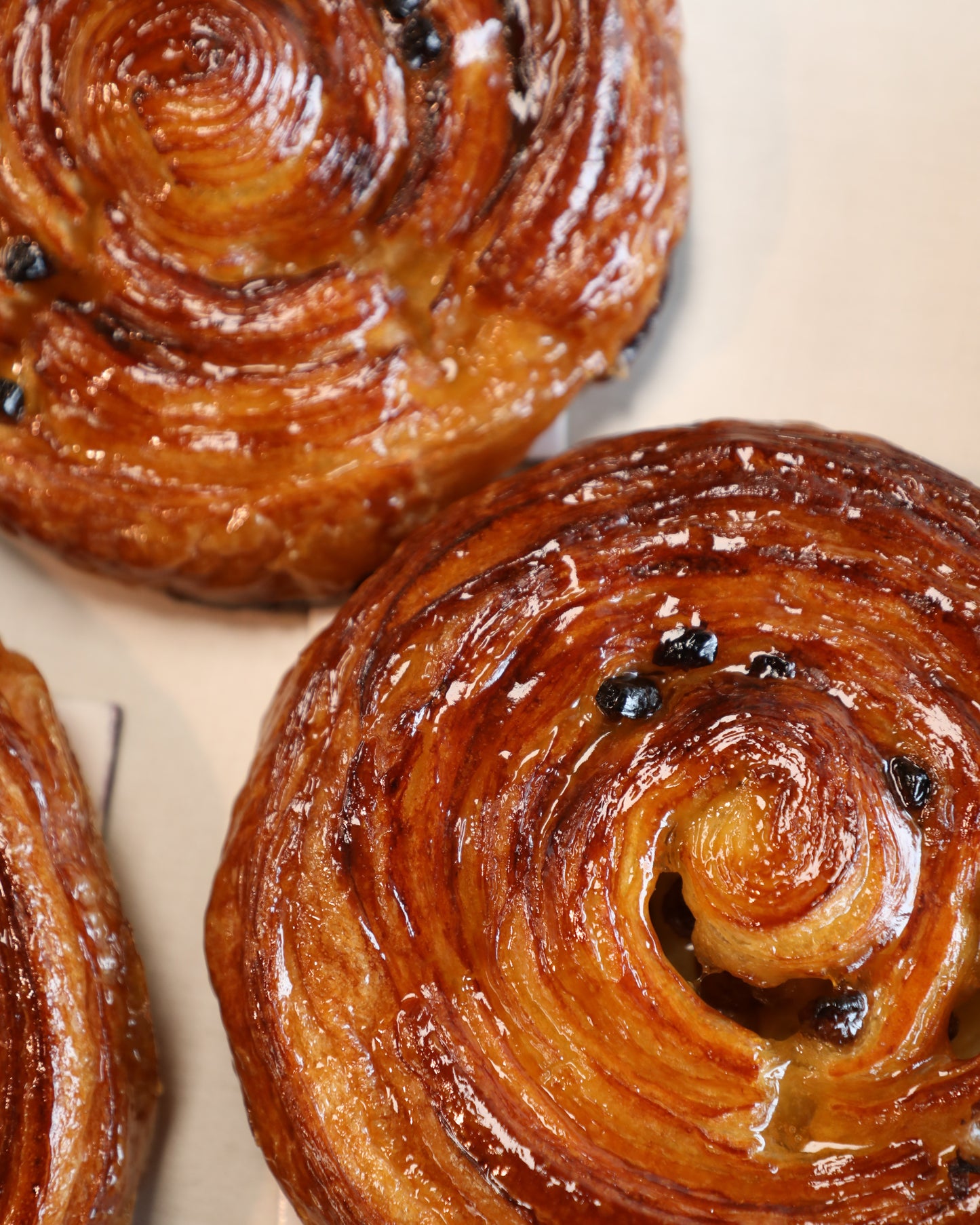Roulé aux raisins
