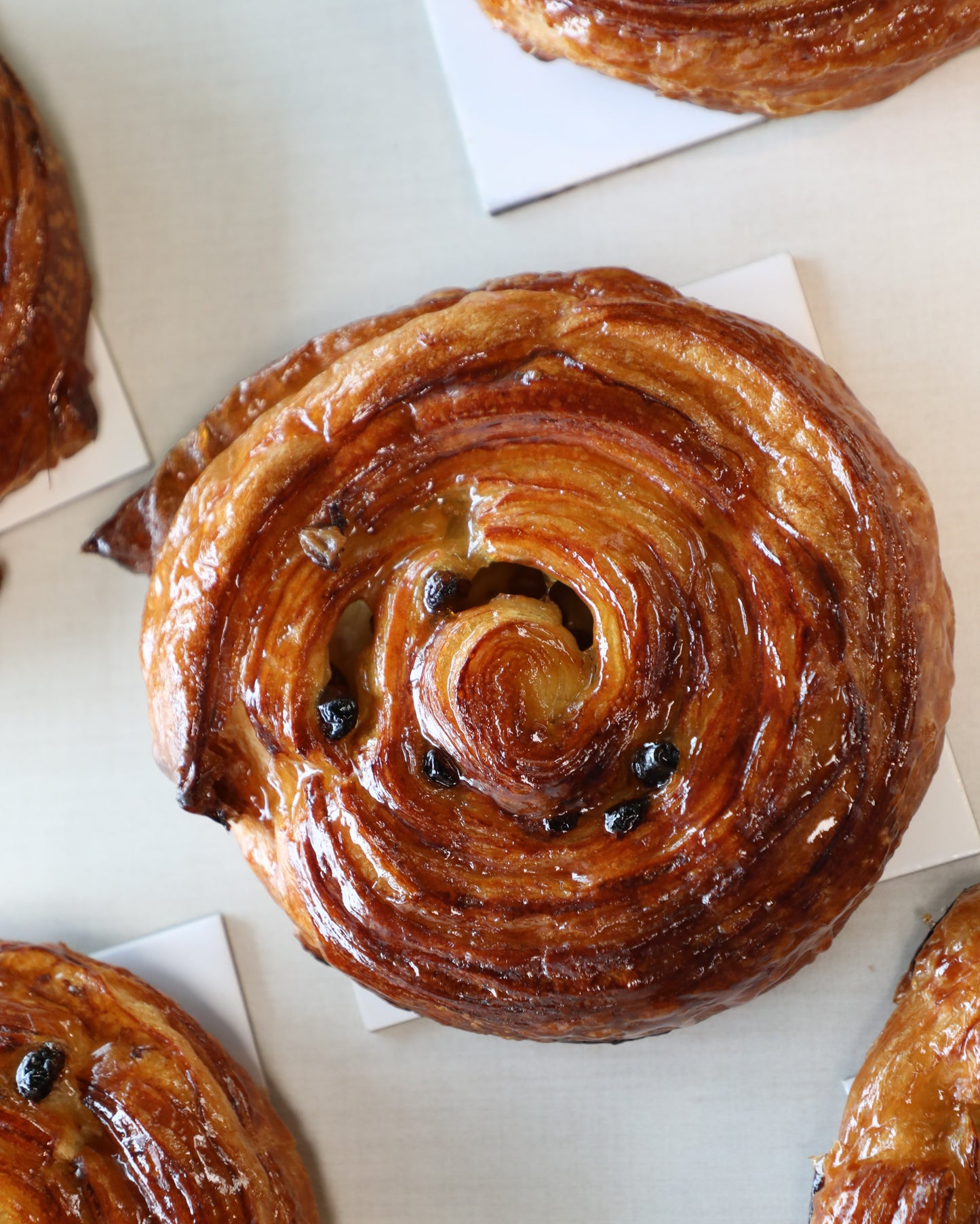 Roulé aux raisins